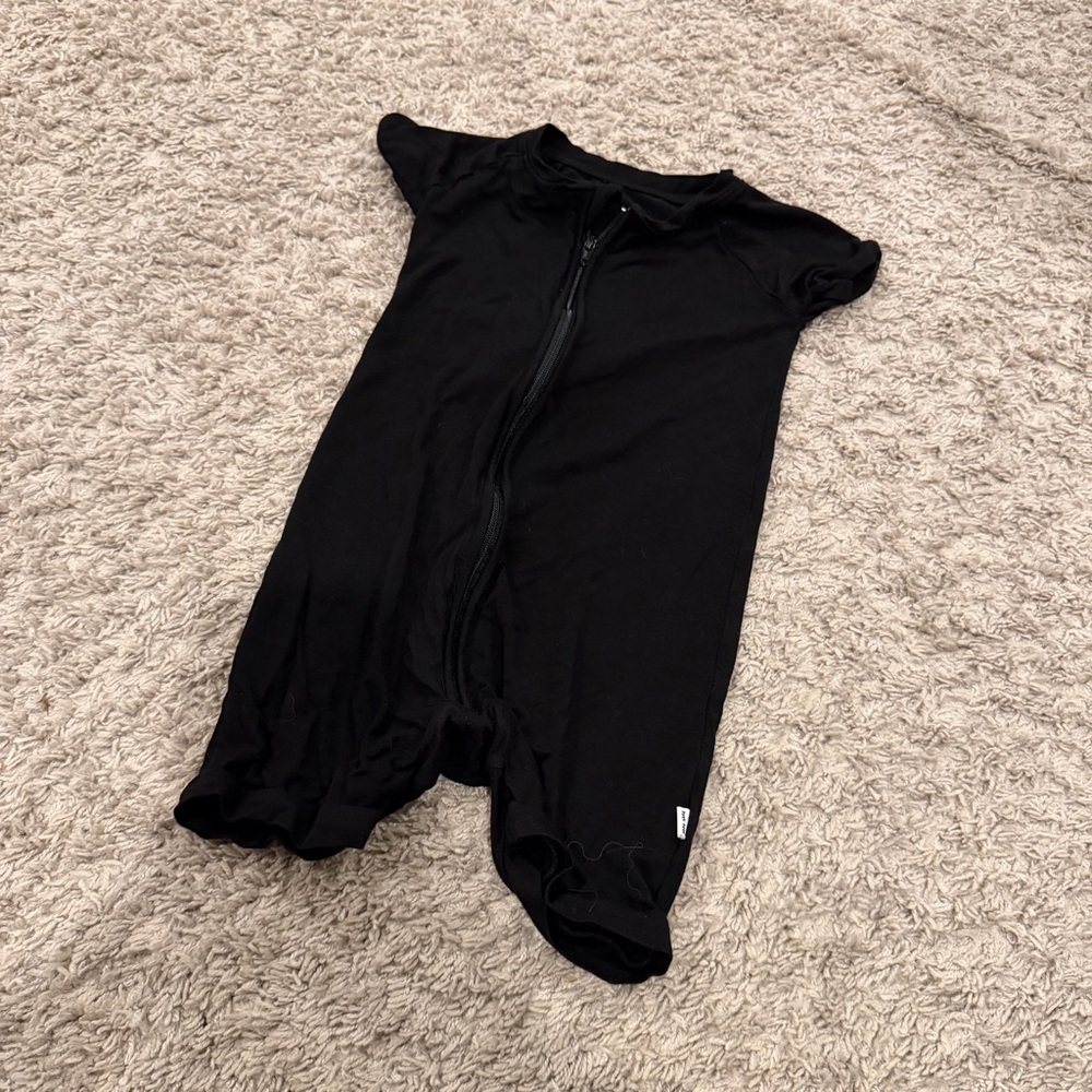 Little Sleepies Black Bodysuit - Size 2T